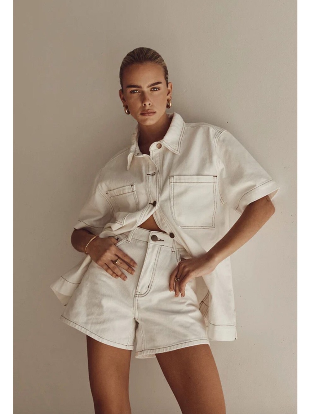 Dissh Piper denim short